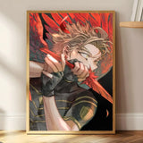 M-My Hero Academia Anime Painting Calligraphy HD Print Art Core – Unframed, Vibrant Wall Art, Ideal for Home