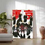 Anime T-Tokyo R-Revenger Poster Multi-Purpose Wall Art for Living Room Bedroom Office Hallway Bar Home Decor Gift