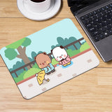 Mouse Mat Bubu Dudu Anime Smalll Mouse Pad Desk Mat Office Accessories Gaming Mat Computer Table Setup Desktops Rug Mouse Carpet