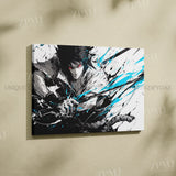 Hot Blooded Anime Naruto Home Decorative Canvas HD Prints Paintings Ink Style Pictures Uchiha Itachi Wall Art Frameless Poster