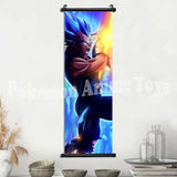 Dragon Ball Anime Poster Son Goku Home Decor Kakarotto Hanging Painting Trunks Wall Art Bardock Scroll Picture Zarbon Wallpaper
