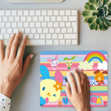 Small Desk Mat USAHANA Cute Mouse Pad Anime Game Mats Mousepad Company Gamer Girl Gaming Laptop Computer Accessories Potdemiel