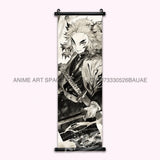 Demon Slayer Hanging Painting Anime Home Decoration Rengoku Kyoujurou Canvas Scrolls Pictures Himejima Gyoumei Poster Wall Art