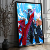 Anime T-Tokyo Revengers Poster HD PVC Waterproof Wall Art - Self Adhesive Reusable For Home Office Bar
