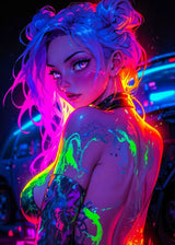 Anime Girls Canvas Painting, Hot Girl Poster Canvas Prints, Coquette Room Decor, Girly Wall Art For Home Decoration Unframed