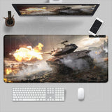 HD World of Tanks Mouse Pad Anime Mousepad Playmat Desk Mats Rubber Non-slip XXL Laptop Keyboard Mouse Mat PC Gaming Accessories