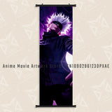 Anime Jujutsu Kaisen Scrolls Pictures Zenin Maki Canvas Wall Art Hanging Paintings Printed Poster Living Room Home Decoration