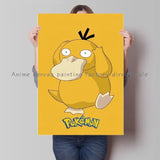 Anime Pokemon Pikachu Squirtle Charizard Poster HD Canvas Painting Home Modern Living Room Painting Wall Art Decoration Painting