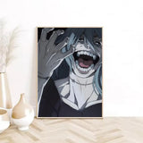 1pc Anime J-Jujutsu K-Kaisen M-Mahito Poster Sticky Wall Art Printing Waterproof Home Living Bed Room Aesthetic Decor