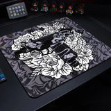 Anime Mouse Pads 45X40CM Small Mouse Pad Control E-sports Tiger Gaming Laptops Mousepad Gamer Carpet Keyboard Mat Desk Protector