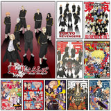 Anime Tokyo R-Revengers Poster Modern and Minimalist Wall Stickers for Home Decor Living Room Dormitory Wall Art