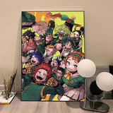 Anime M-My Hero AcademiaS High Quality Print Poster Waterproof Wall Art Movie Posters For Living Bedroom Retro Room Decor Gift