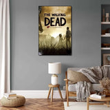 Telltale The Walking Dead Anime Video Game Canvas Art Poster  Modern Wall Decor for Family Bedroom Living Room or Office  Stylis