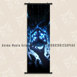 Hot Blooded Anime Jujutsu Kaisen Print Canvas Poster Satoru Gojo Home Decoration Mural Wall Art Scrolls Picture Hanging Painting