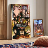 Anime A-Attack On Titans Classic Movie Posters HD Quality Poster Wall Art Painting Study Nordic Home Decor