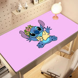 Kawaii Stitch Anime Mouse Pad Large PC Cartoon Gaming Accessories Protector Office Laptop Non Slip Gamer Cabinet Desk Mat Carpet