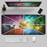 HD Printing Anime Mousepad P-Pokemons E-Eevees Large Mouse Mat MousePads Game Office Laptop Desk Mat PC 900x400mm XXL Mouse Pad