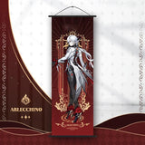 Anime Impact Furina Neuvillette Arlecchino Poster Canvas Wall Art Game Print Painting Pictures Artwork For Home Room Decoration
