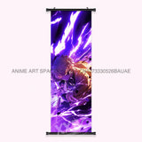 Demon Slayer: Kimetsu No Yaiba Wall Art Canvas Scrolls Pictures Hanging Painting Anime Rengoku Kyoujurou Home Decor Print Poster