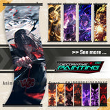 Naruto Wall Art Canvas Hanging Painting Anime Figures Hatake Kakashi Print Posters Scrolls Pictures Home Decoration Room Mural