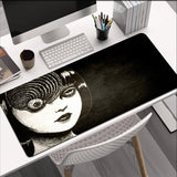 Mousepad Xxl Junji Ito Tomie Kawakami Anime Mouse Pad Gamer Deskmat Computer Accessories Desk Mat Game Mats Gaming Mause Office