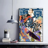 Anime Tokyo R-Revengers Poster Modern and Minimalist Wall Stickers for Home Decor Living Room Dormitory Wall Art