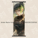 Anime Jujutsu Kaisen Scrolls Pictures Zenin Maki Canvas Wall Art Hanging Paintings Printed Poster Living Room Home Decoration