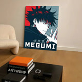 Japanese Anime Jujutsu Kaisen Gojo Satoru Megumi Sukuna Poster Paper Print Home Bedroom Entrance Art Painting Decoration