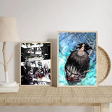Popular Japanese Anime Attack on Titan Poster Wall Art for Picture Coffee House Bar Living Room Home Wall Decor Canvas Painting