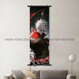 Jujutsu Kaisen Anime Poster Room Canvas Print Hanging Painting Wall Art Megumi Fushiguro Scrolls Picture Home Decoration Mural