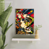 Gurren Lagann Anime Canvas Wall Art x  Modern Home Decor Poster for Bedroom or Living Room Personalized Gift Stylish Family Deco
