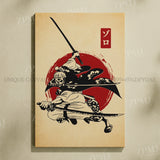 Anime One Piece Home Decoration Canvas Painting Pictures Monkey D. Luffy Figures Wall Art Prints Poster For Living Room No Frame