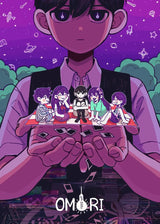 Classic Hot Horror Video Game Omori Poster Psychological Game Anime Cartoon Print Canvas Painting Wall Art Playroom Home Decor