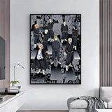 action anime Tokyo Revengers Poster HD Self-Adhesive Waterproof Wall Art Easy to Apply Multi-Scene Decor
