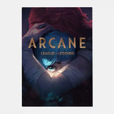 Anime Game Arcane Jinx Main Art Poster Aesthetic Canvas Painting Posters and Prints Wall Art Picture For Living Room Decoration