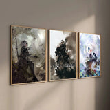 NieR Automata Anime Anime Canvas Painting Poster Home Living Room Bedroom Bar Cafe Art Decor Anime Wall Art Room Decor