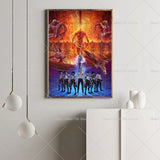 1PC Anime Attack On Titan The Fina Poster Self-adhesive Art Waterproof Paper Sticker Coffee House Bar Room Wall Decor