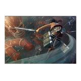 Anime Attack on Titan Poster  Levi Allen Mikasa Figure Wall Art Canvas Print for Bedroom Living Room Decor  Perfect Gift