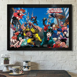 Japan Cartoon Anime My Hero Academia Canvas Painting Wall Art Nordic Poster and Prints Aesthetic For Living Home Decoration Gift