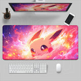 HD Printing Anime Mousepad P-Pokemons E-Eevees Large Mouse Mat MousePads Game Office Laptop Desk Mat PC 900x400mm XXL Mouse Pad