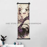 Naruto Home Decoration Hanging Painting Hyuga Hinata Wall Art Scrolls Picture Uchiha Itachi Japanese Anime Canvas Decor Posters