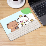 Mouse Mat Bubu Dudu Anime Smalll Mouse Pad Desk Mat Office Accessories Gaming Mat Computer Table Setup Desktops Rug Mouse Carpet