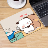 Mouse Mat Bubu Dudu Anime Smalll Mouse Pad Desk Mat Office Accessories Gaming Mat Computer Table Setup Desktops Rug Mouse Carpet