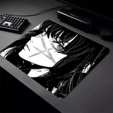 Anime Girls Mouse Pad 40X45 Large Square Computer Office Game Table Mats Rubber Anti-slip Mousepads 22x18 Small Decor Desk Pads