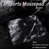 Anime Girls Aesthetic Mouse Pad Computer Office Gamer Table Mat Rubber Anti-slip Laptop Mousepad Small Decor E-Sports Desk Pads