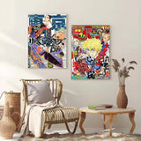 Anime Tokyo R-Revengers Poster  Self-adhesive Art Waterproof Paper Sticker Coffee House Bar Dorm Room Wall Decor