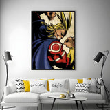 My H-hero A-academia all might anime Poster Versatile HD Waterproof Wall Art Self-Adhesive Decor for Any Space Ideal Gift