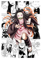 Japan Anime Figure Demon Slayer Picture Art Home Decor Canvas Painting Poster For Living Kids Room Sofa Wall Decoration Posters