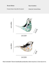 Lacquer Art Kingfisher Paperweight Office Desk Home Decor Ornament