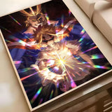 M-My Hero AcademiaS Anime Poster HD Waterproof PVC Wall Art - Aesthetic Removable For Office Home Bedroom